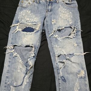 One Teaspoon Trashed Free Birds, Size 27